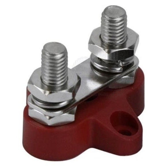 TERMINAL STUD HEAVY DUTY M8 POSITIVE DUAL WITH LINK 30221