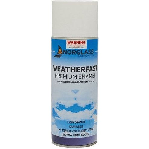 WEATHERFAST WHITE SPRAY CAN 300G