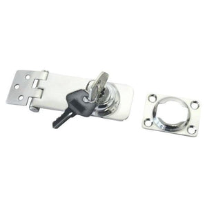 HASP & STAPLE PRESSED STAINLESS STEEL LOCKABLE 29705