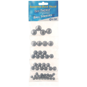 SINKER ASSORTED BALL 50PK