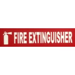 SAFETY LABEL FIRE EXTINGUISHER