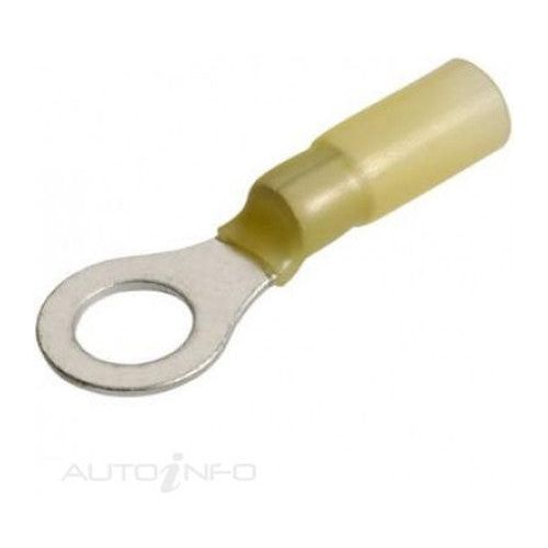 TERMINAL HEAT SHRINK RING YELLOW 8.4MM