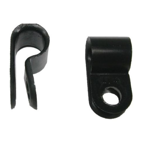 CABLE CLAMP P TYPE 10MM 25 PACK