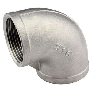 ELBOW FEMALE 11/2" S/S G316