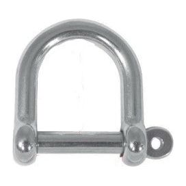 SHACKLE D WIDE 12MM S/S G316