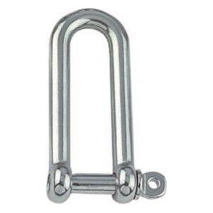 SHACKLE D LONG 5MM S/S G316