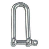 SHACKLE D LONG 6MM S/S G316