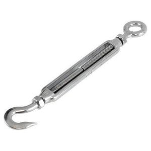 TURNBUCKLE OPEN HOOK & EYE M5 S/S G316