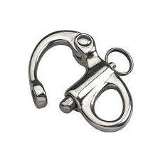 SNAP SHACKLE 52MM FIXED EYE S/S G316