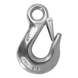 HOOK SNAP FIXED EYE CAST 123MM S/S G316