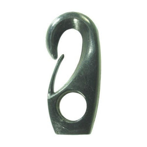 HOOK SNAP BLK NYLON 5-6MM