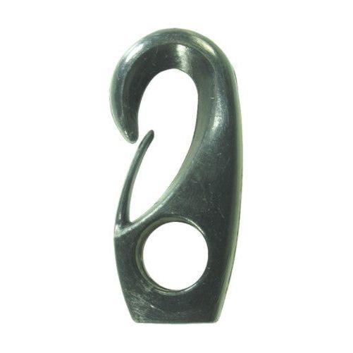 HOOK SNAP BLK NYLON 5-6MM