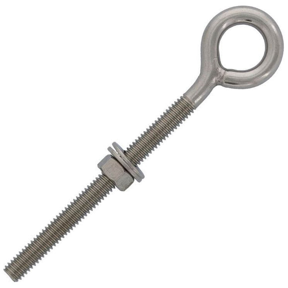 EYE BOLT WELDED EYE 6 X 65MM G316 S/S