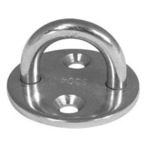 PAD EYE ROUND BASE 5 X 33MM G316 S/S