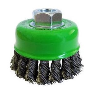 WIRE CUP BRUSH STAINLESS JOSCO 75MM