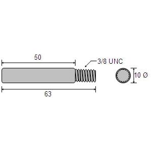 ANODE ZINC ENGINE CDZ9-010