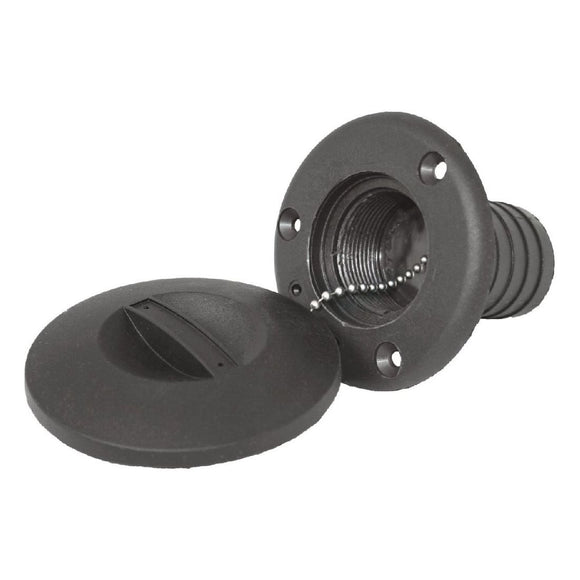 DECK FILLER BLK NYLON 38MM HOSE