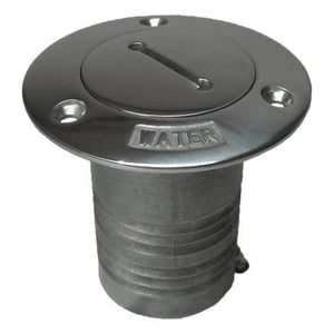 DECK FILLER WATER & KEY 38MM HOSE S/S G316