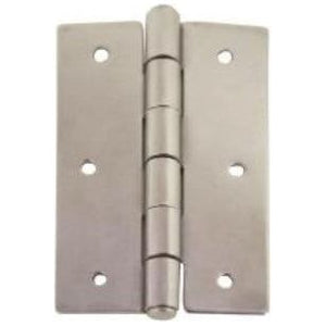 HINGE BUTT 100 X 58MM STAINLESS STEEL PAIR