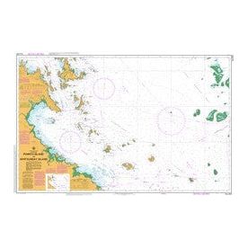 CHART 824 AUSTRALIA EAST COAST QUEENSLAND PENRITHISLAND TO WHITSUNDAY ISLAND