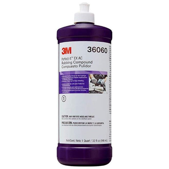 3M P/FECT IT EX RUBBING COMPOUND 36060 946ML