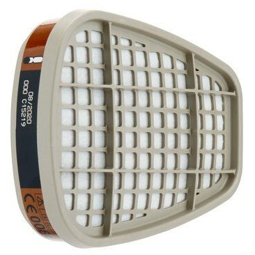 RESPIRATOR FILTER ORGANIC VAPOUR 3MPKT2