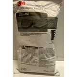 RESPIRATOR FILTER ORGANIC VAPOUR 3MPKT2