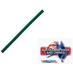 ROPE D/BRD SOLID GREEN 6MM PER MTR
