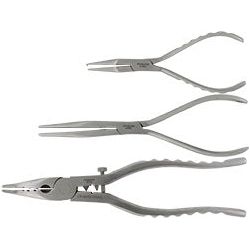 SAMAKI PLIER STAINLESS LONG NOSE 215MM