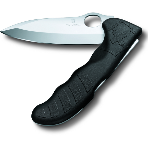 KNIFE VICHUNTER PRO WITH POUCH BLACK