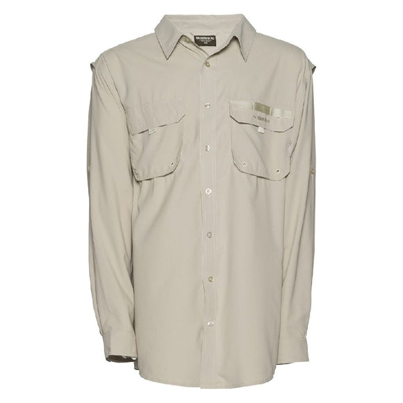 SHIRT SHIMANO VENTED OATMEAL LARGE