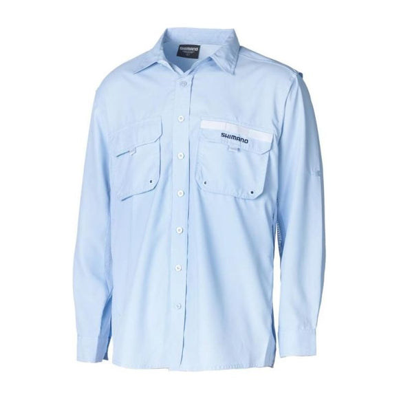 SHIRT SHIMANO VENTED BLUE KIDS 10