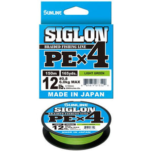 SUNLINE SIGLON PE4 GREEN 12LB 150MT