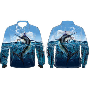 SHIRT SAMAKI BLACK MARLIN XXXL