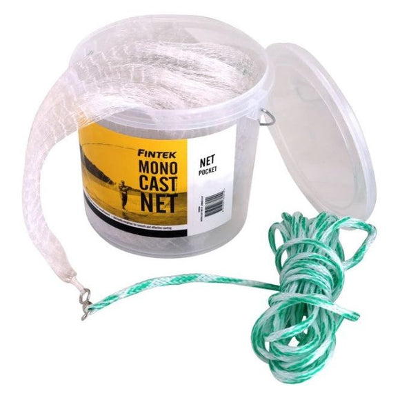 CAST NET FINTEK DRAWSTRING 8'