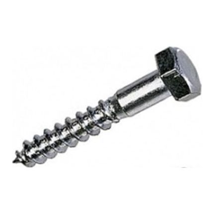 M12 X 75 HEX COACH SCREW S/S G316