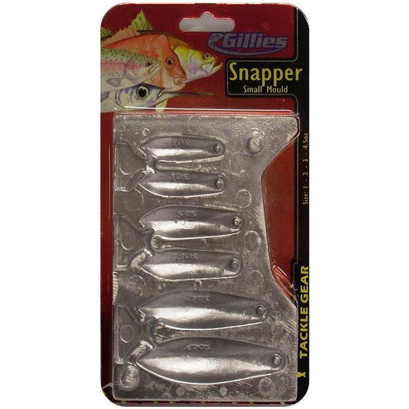 SINKER MOULD SNAPPER SMALL