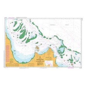 CHART 833 AUSTRALIA EAST COAST QUEENSLAND,BARROW POINT TOCLAREMONT ISLES