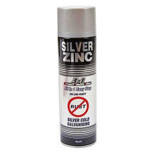 SILVER ZINC GAL 400G SPRAY CAN