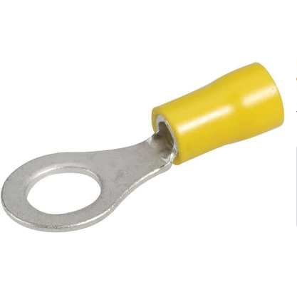 TERMINAL YELLOW RING 08MM 10PKT