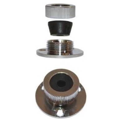 CABLE GLAND 6MM CHROME PLATED BRASS