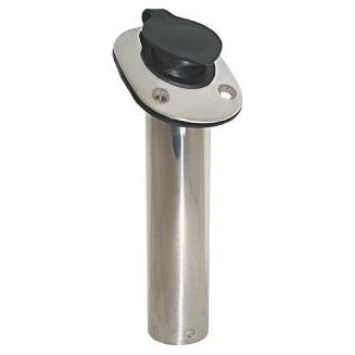 ROD HOLDER STAINLESS WITH CAP
