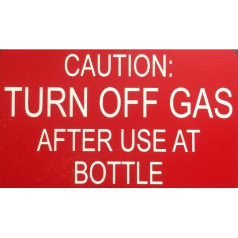 SAFETY LABEL GAS