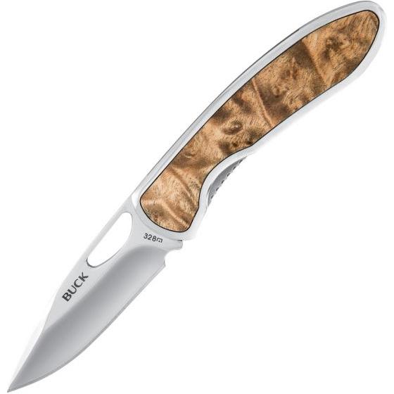 KNIFE BUCK GRADUATE BURLWOOD HANDLE