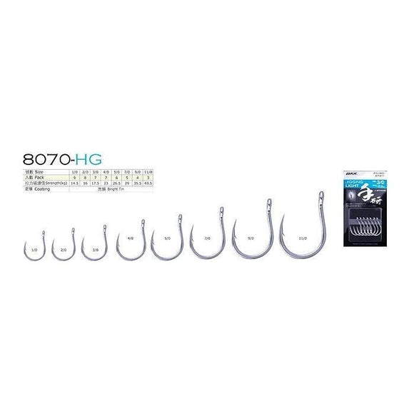 HOOK BKK REEFM LIGHT JIG HG 7/0