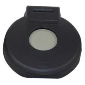 LEWMAR DECK SWITCH STD GREY CENTRE OPENING 12/24V GREY