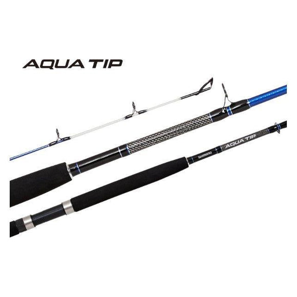 shimano aqua tip rods ROD SHIMANO AQUATIP BLUE 6' 10-20KG SPIN – Nautical Marine Sales
