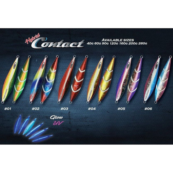 JIG OCEAN LEGACY HYBRID CONTACT 60GM RIGGED #5