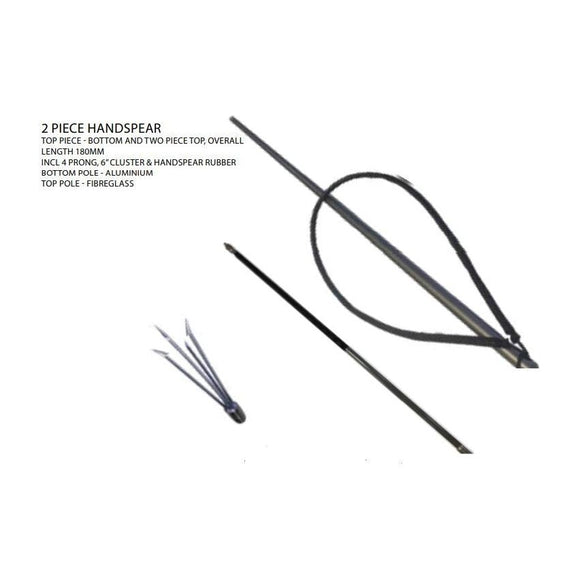 HANDSPEAR CRESSI SOLID ALLOY 2PC