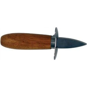 OYSTER KNIFE WOODEN HANDLE